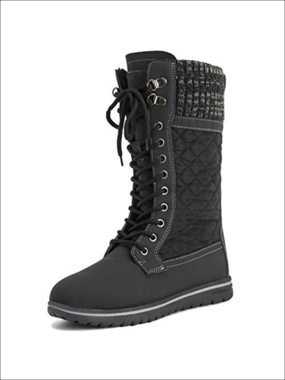 POLAR Women's Waterproof Snow Boots Fur Lined Knee High Winter Boots